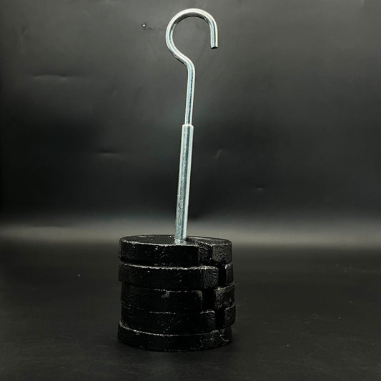 Slotted Weight 500 × 5 = 2500 gm
